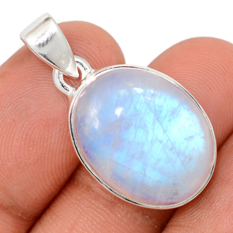 1.2" Blue Fire Moonstone Pendants - BFMP2987