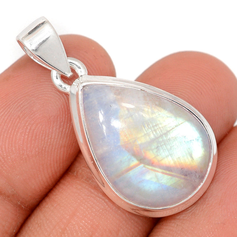 1.5" Blue Fire Moonstone Pendants - BFMP2989