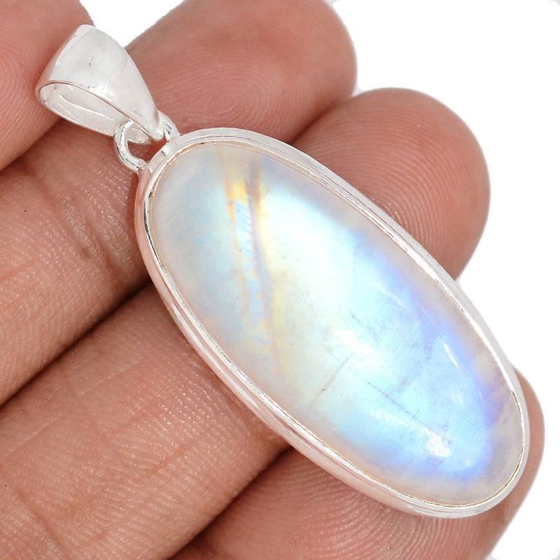 1.8" Blue Fire Moonstone Pendants - BFMP2997