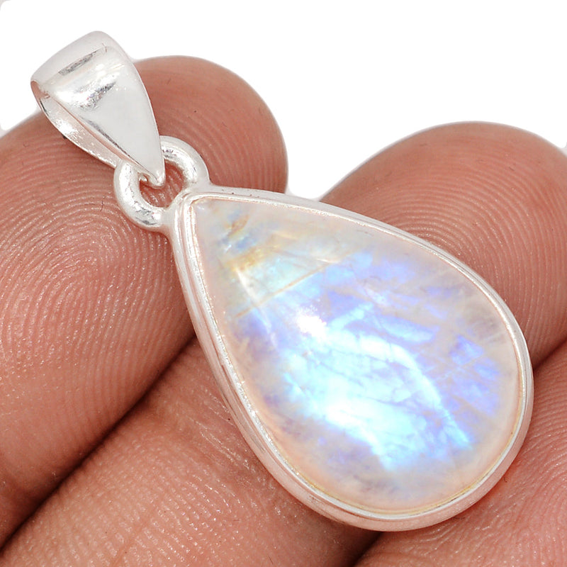 1.3" Blue Fire Moonstone Pendants - BFMP3000