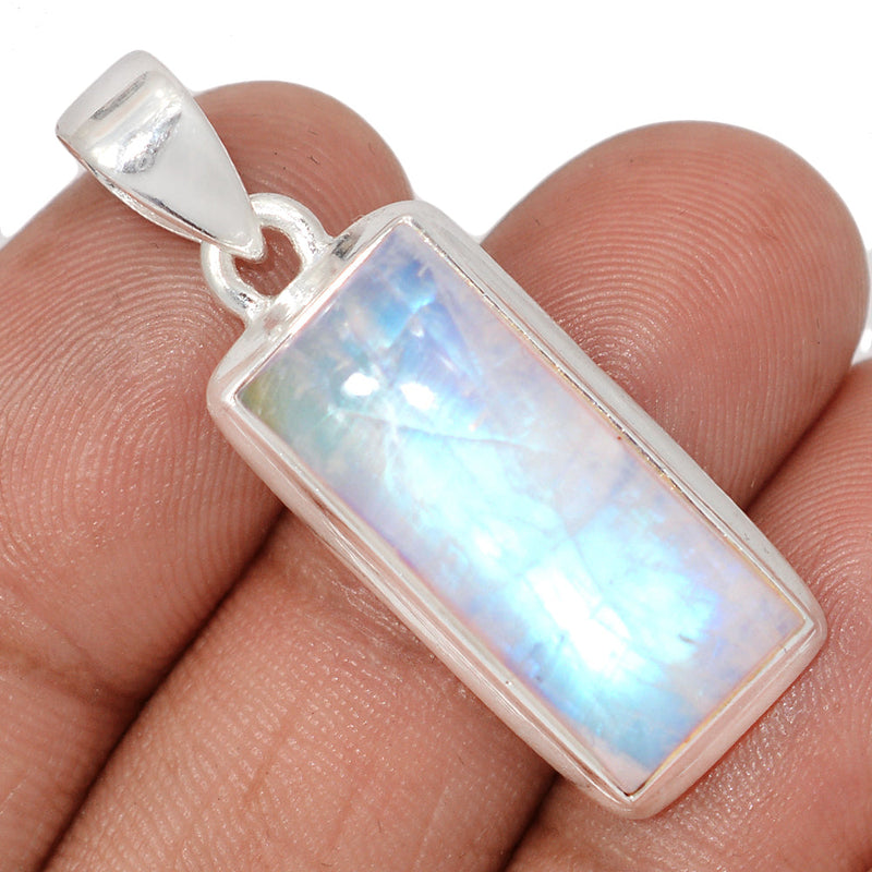 1.5" Blue Fire Moonstone Pendants - BFMP3002