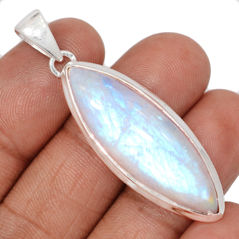 2" Blue Fire Moonstone Pendants - BFMP3011
