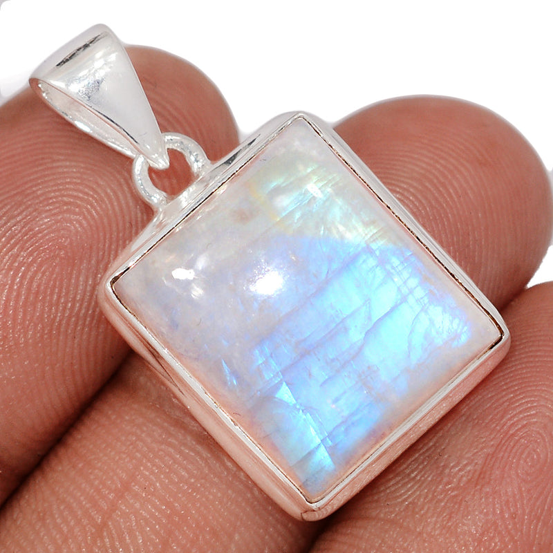 1.2" Blue Fire Moonstone Pendants - BFMP3020