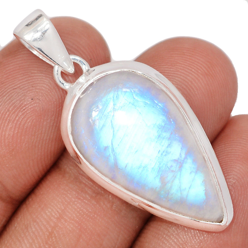 1.6" Blue Fire Moonstone Pendants - BFMP3025
