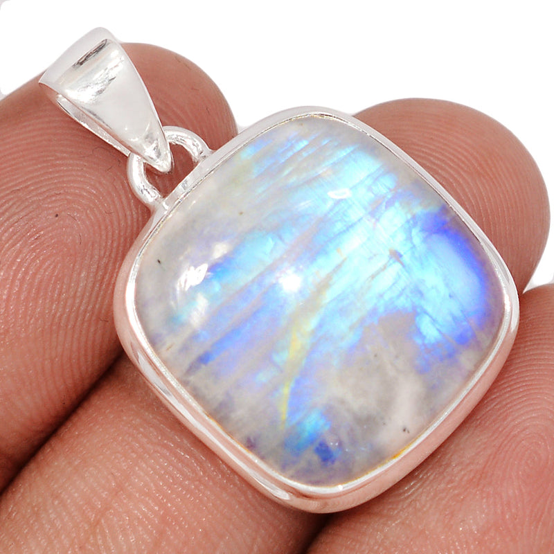 1.2" Blue Fire Moonstone Pendants - BFMP3026