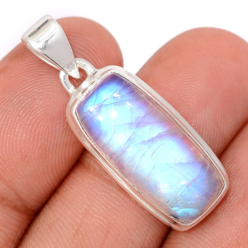 1.3" Blue Fire Moonstone Pendants - BFMP3032