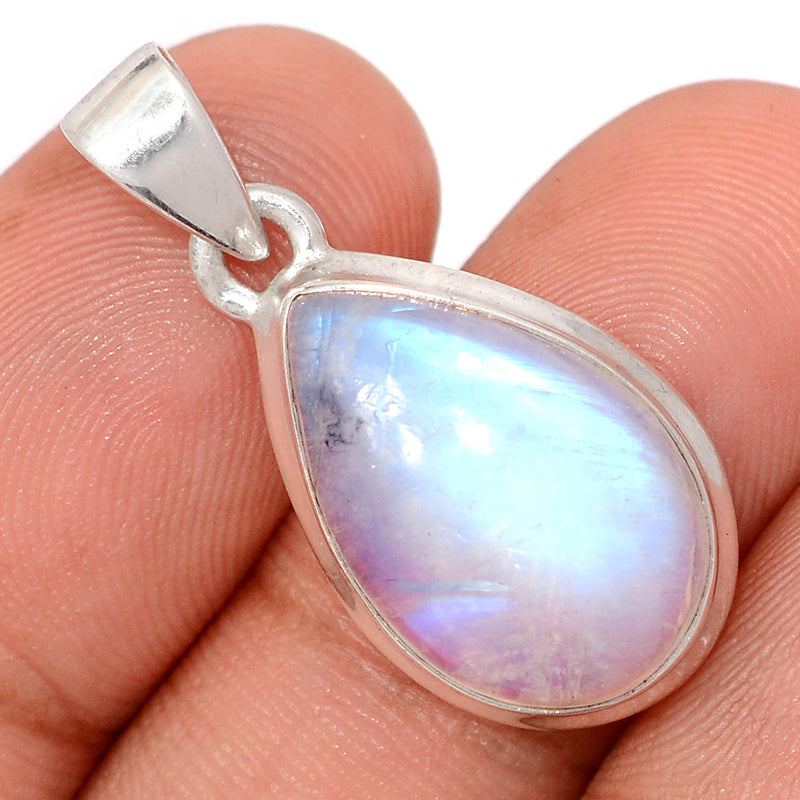 1.2" Blue Fire Moonstone Pendants - BFMP3033