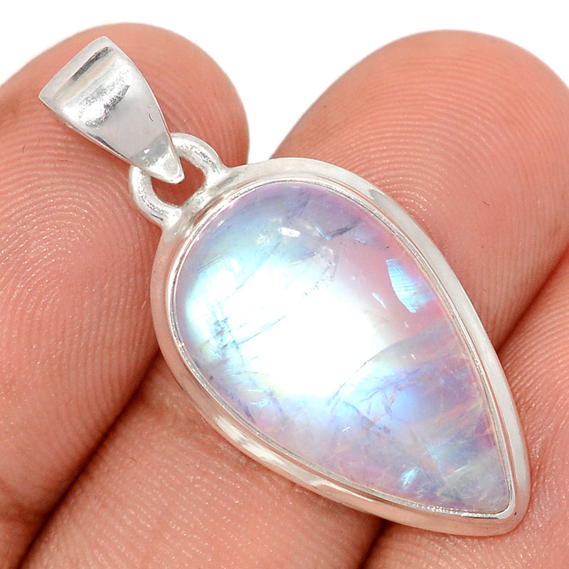 1.3" Blue Fire Moonstone Pendants - BFMP3037
