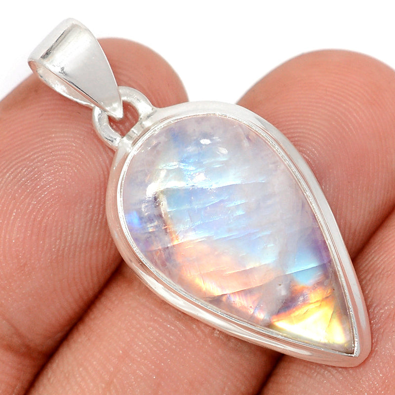 1.5" Blue Fire Moonstone Pendants - BFMP3039