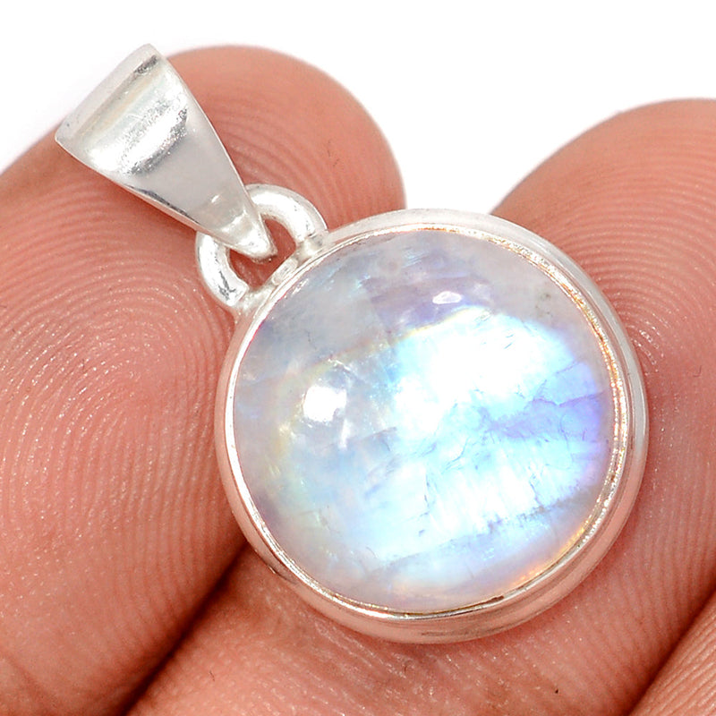 1" Blue Fire Moonstone Pendants - BFMP3043