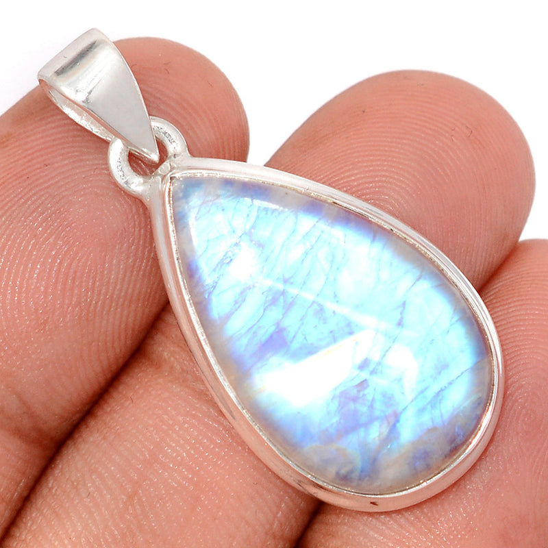 1.5" Blue Fire Moonstone Pendants - BFMP3044