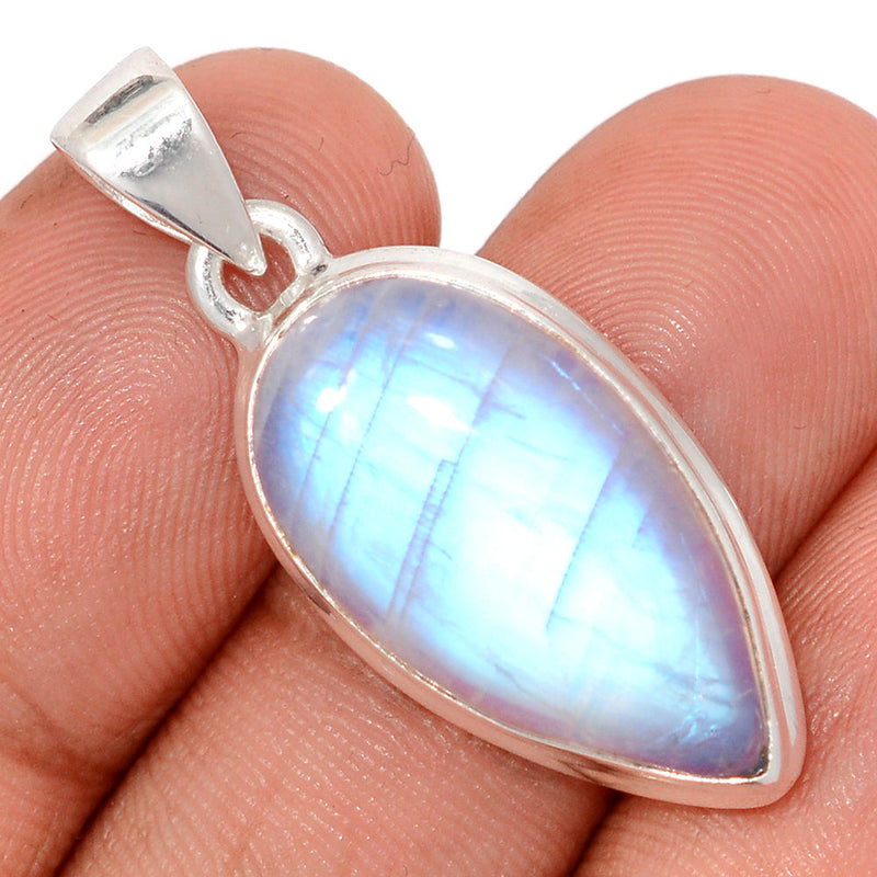 1.3" Blue Fire Moonstone Pendants - BFMP3049