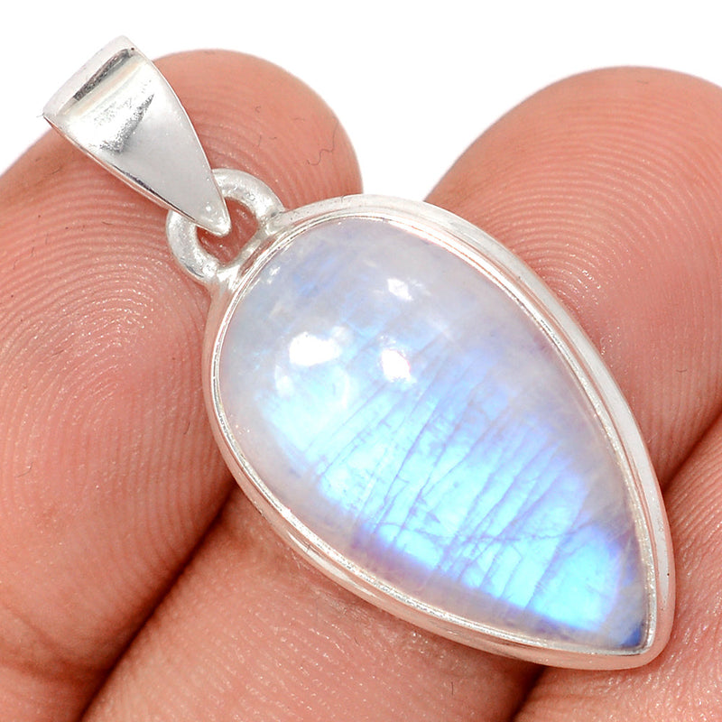 1.3" Blue Fire Moonstone Pendants - BFMP3050