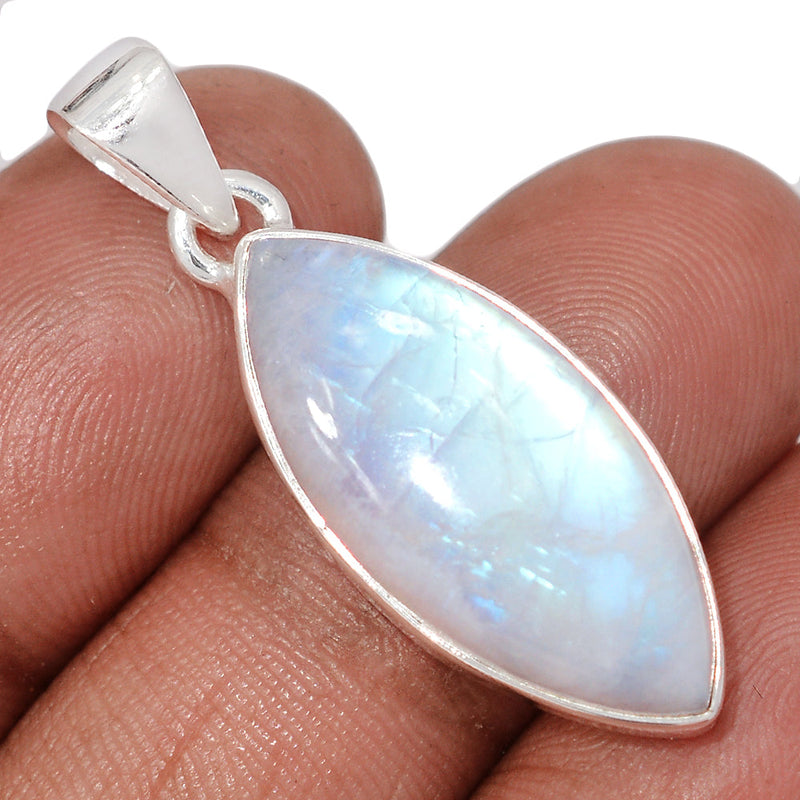 1.5" Blue Fire Moonstone Pendants - BFMP3052