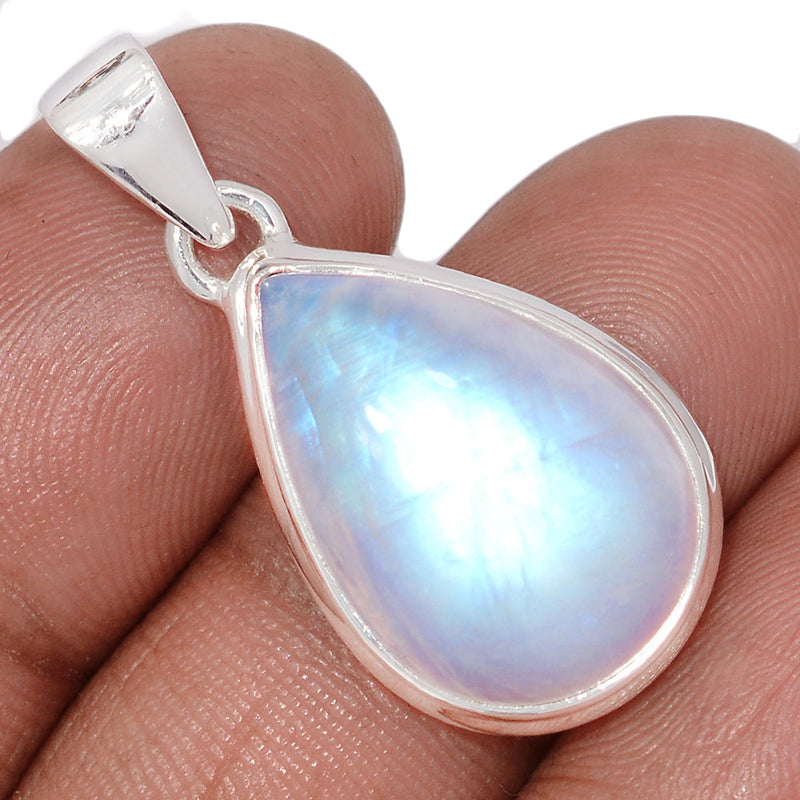 1.3" Blue Fire Moonstone Pendants - BFMP3059