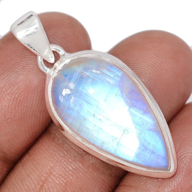 1.5" Blue Fire Moonstone Pendants - BFMP3060