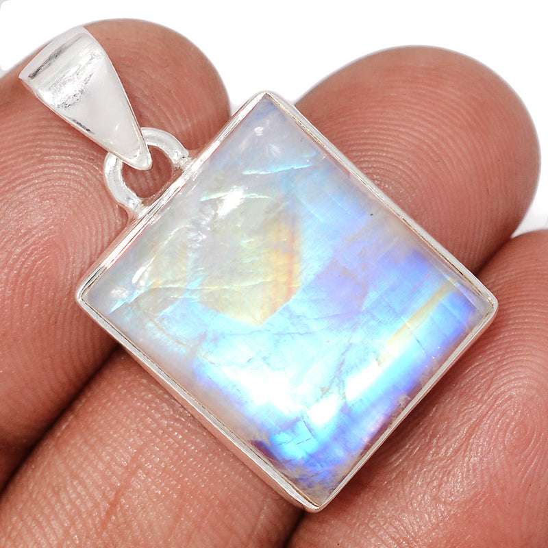 1.2" Blue Fire Moonstone Pendants - BFMP3062