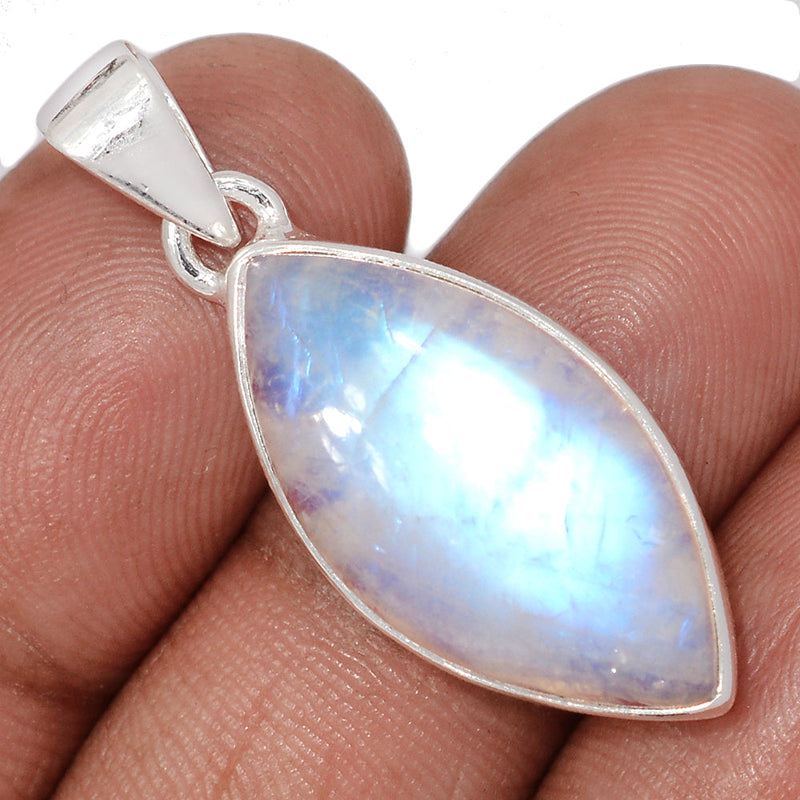 1.5" Blue Fire Moonstone Pendants - BFMP3067