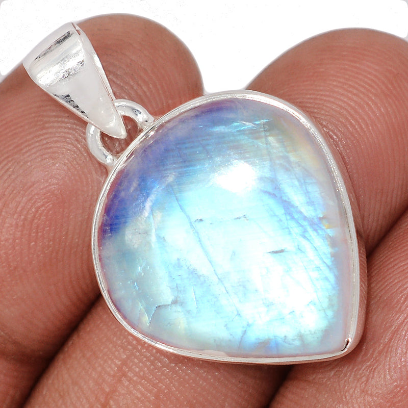 1.3" Blue Fire Moonstone Pendants - BFMP3069