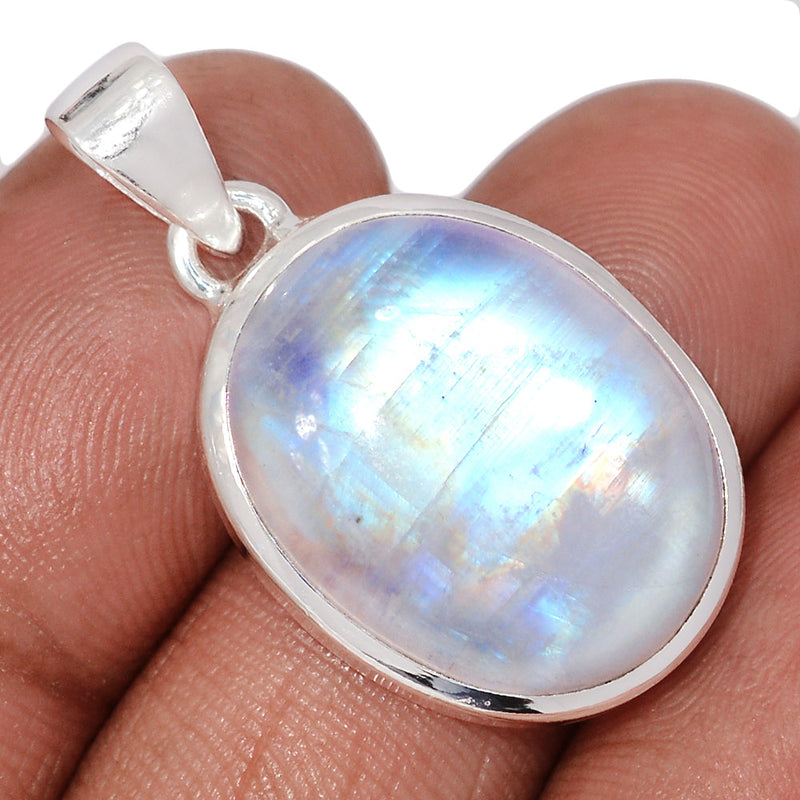 1.3" Blue Fire Moonstone Pendants - BFMP3070