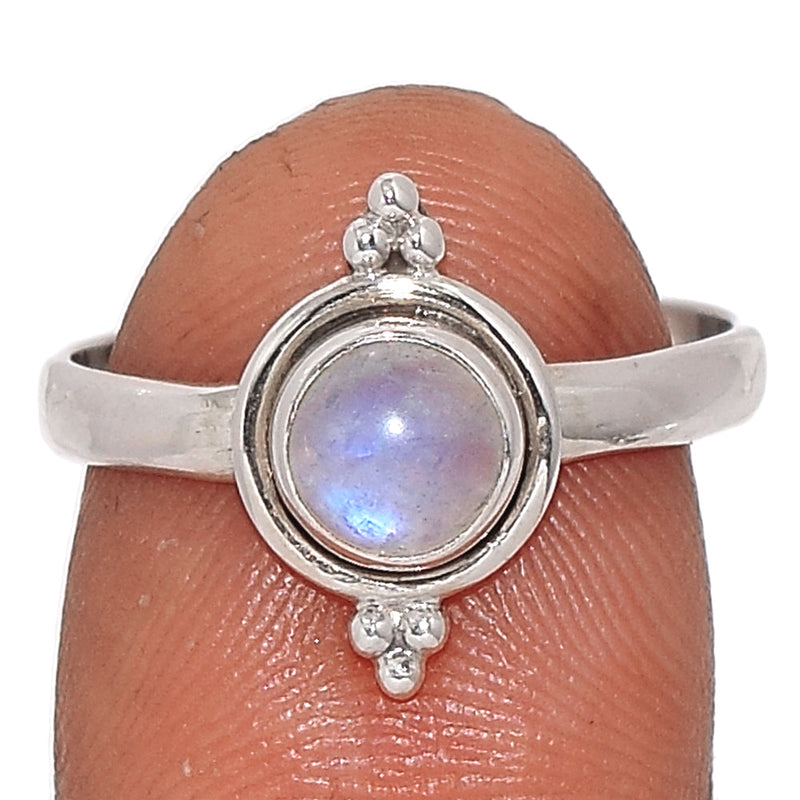 Blue Fire Moonstone Ring - BFMR2973