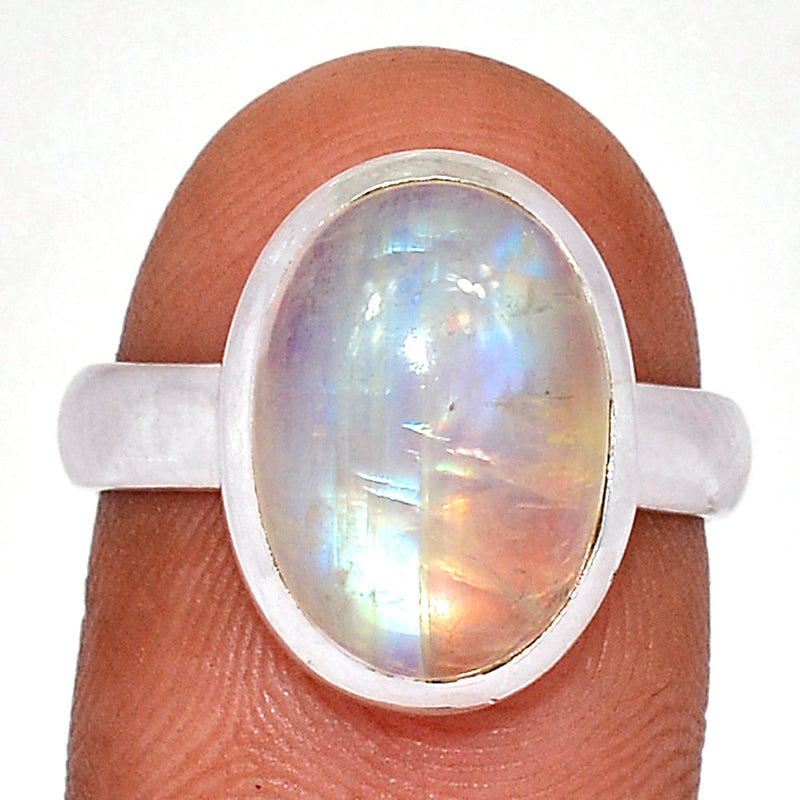 Blue Fire Moonstone Rings - BFMR4248