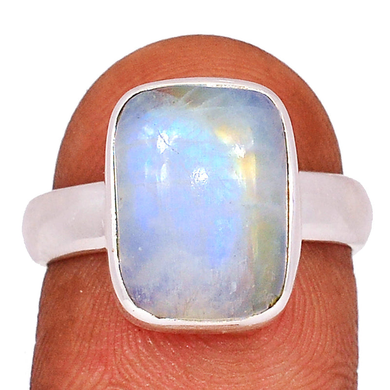 Blue Fire Moonstone Ring - BFMR4331