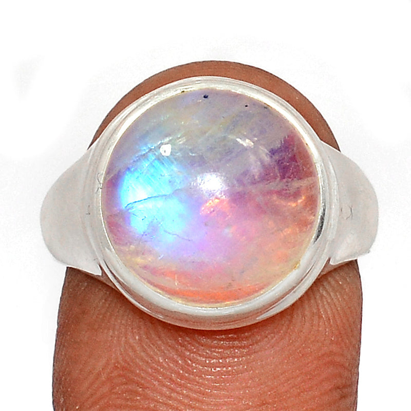 Blue Fire Moonstone Rings - BFMR4452
