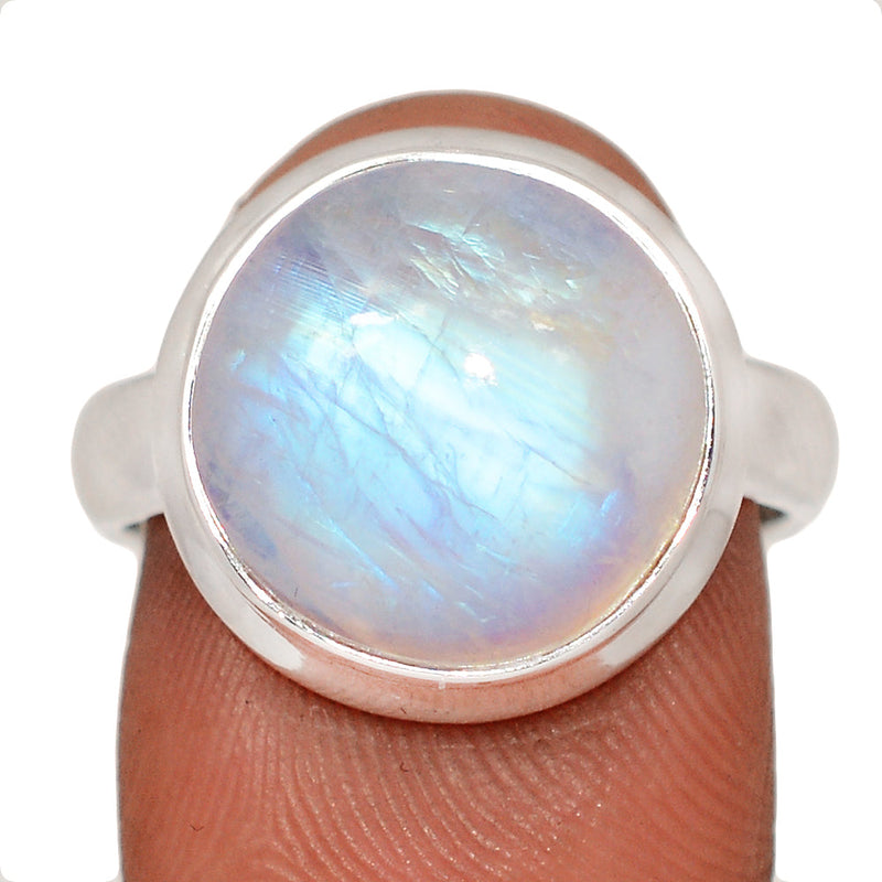 Blue Fire Moonstone Ring - BFMR4801