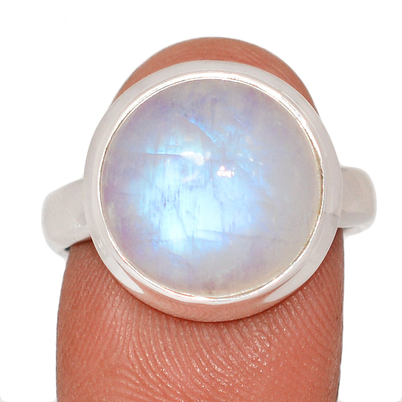 Blue Fire Moonstone Ring - BFMR4842