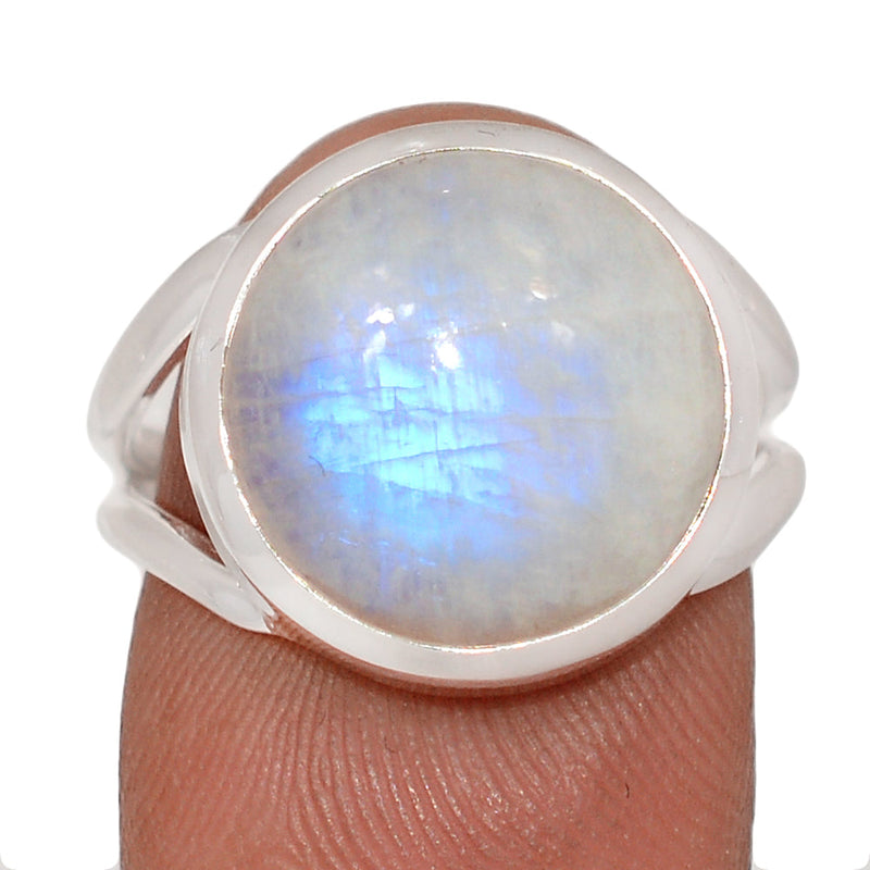 Blue Fire Moonstone Ring - BFMR4880