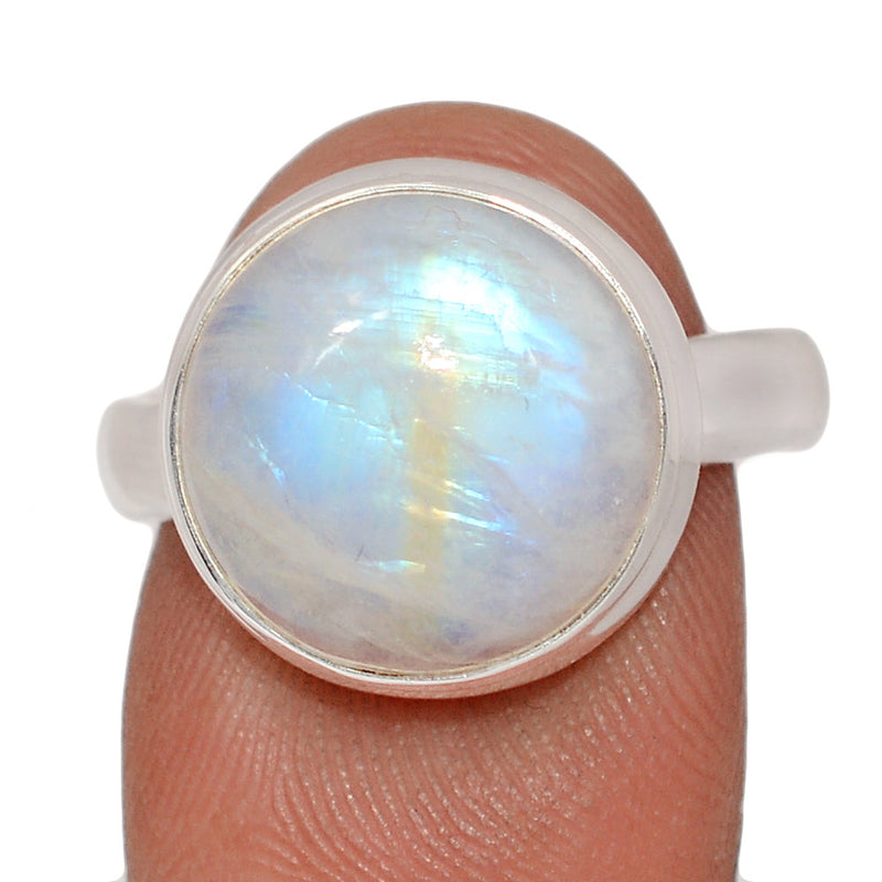 Blue Fire Moonstone Ring - BFMR4892