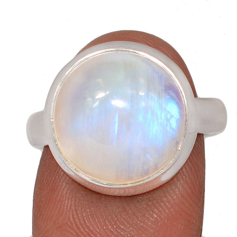 Blue Fire Moonstone Ring - BFMR4902