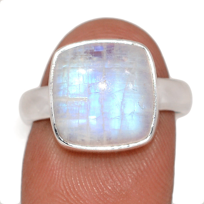 Blue Fire Moonstone Ring - BFMR4912