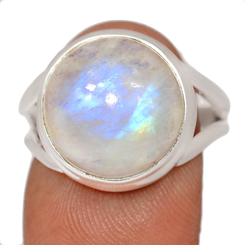 Blue Fire Moonstone Ring - BFMR4928