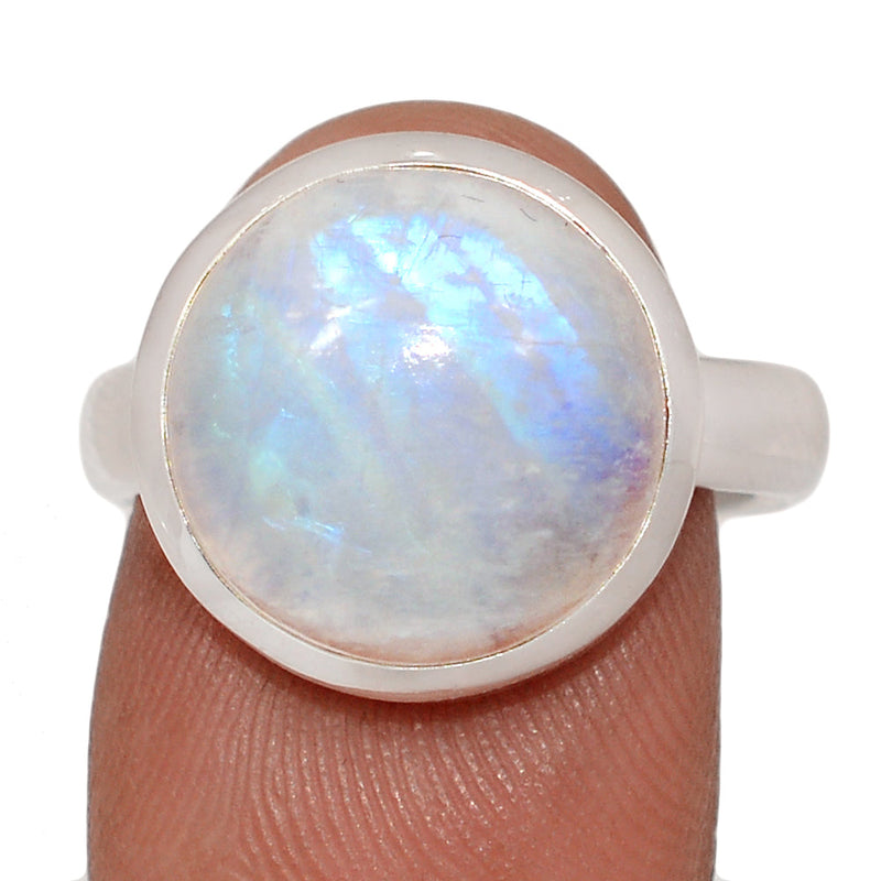 Blue Fire Moonstone Ring - BFMR4930