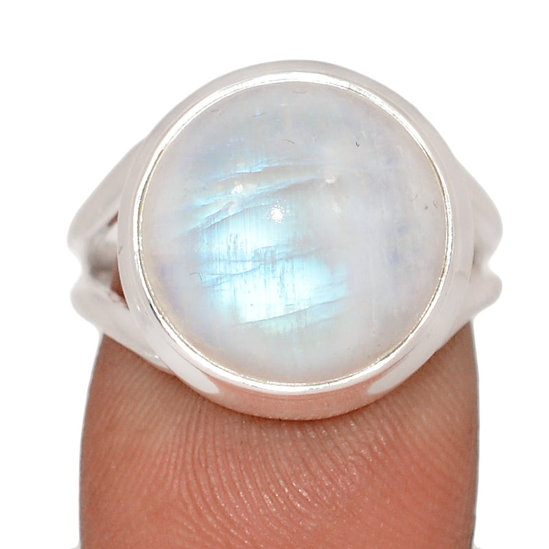 Blue Fire Moonstone Ring - BFMR4934