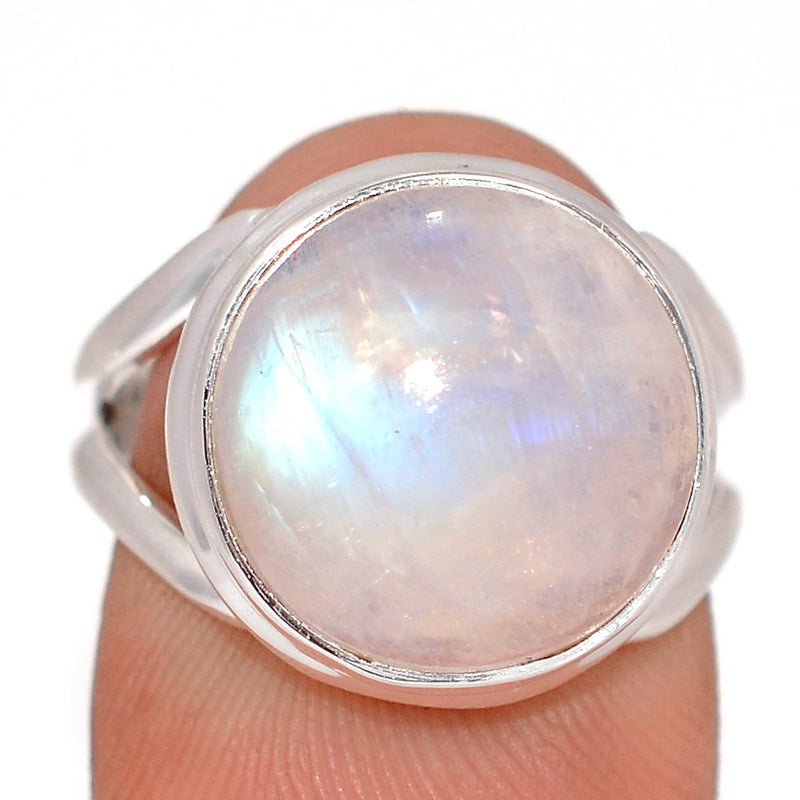 Blue Fire Moonstone Ring - BFMR4948