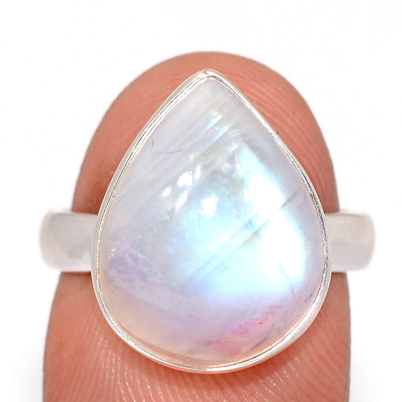 Blue Fire Moonstone Ring - BFMR5002