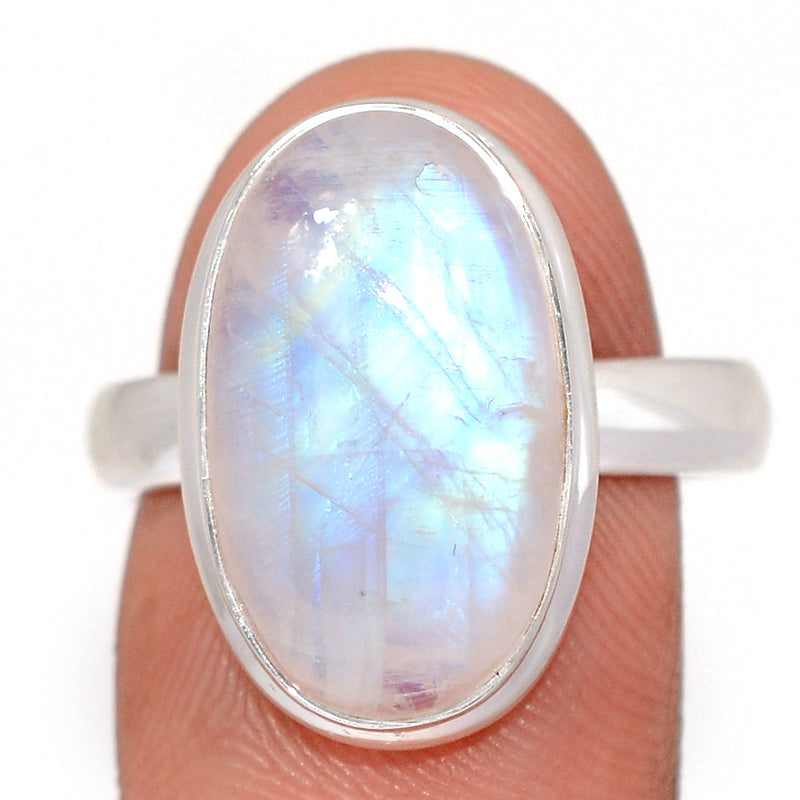 Blue Fire Moonstone Ring - BFMR5004