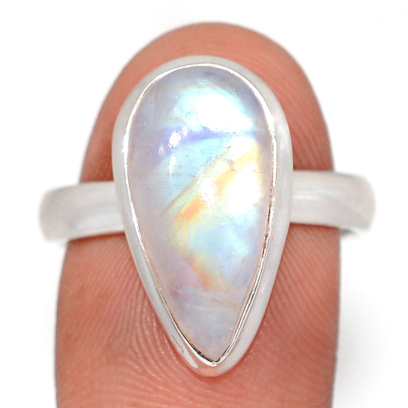 Blue Fire Moonstone Ring - BFMR5005