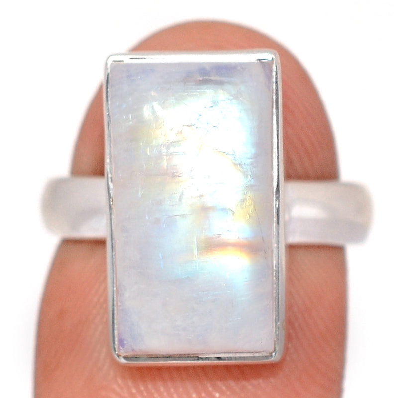 Blue Fire Moonstone Ring - BFMR5007