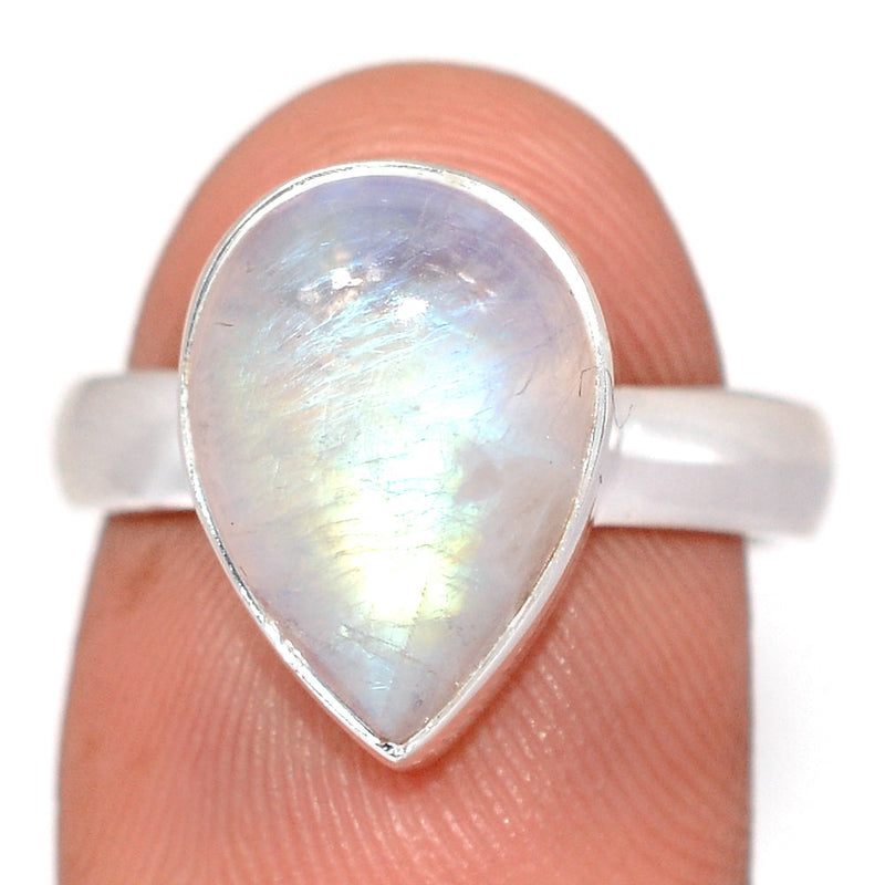 Blue Fire Moonstone Ring - BFMR5008