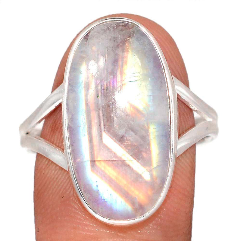 Blue Fire Moonstone Ring - BFMR5011