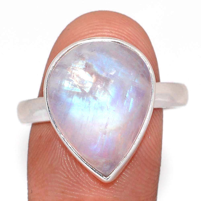 Blue Fire Moonstone Ring - BFMR5021