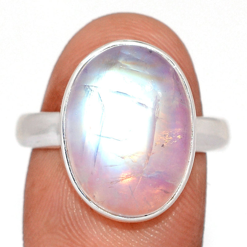 Blue Fire Moonstone Ring - BFMR5025