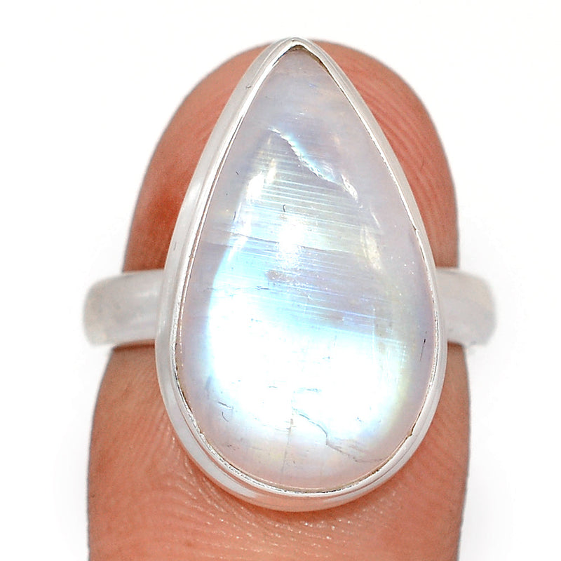 Blue Fire Moonstone Ring - BFMR5030