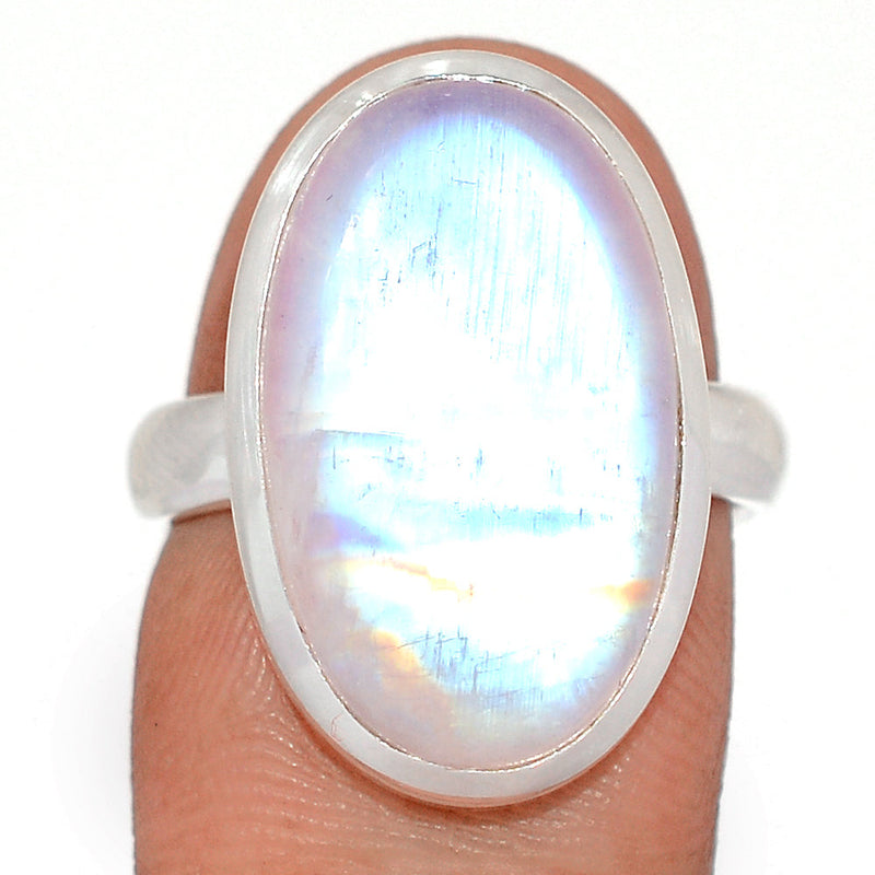 Blue Fire Moonstone Ring - BFMR5041