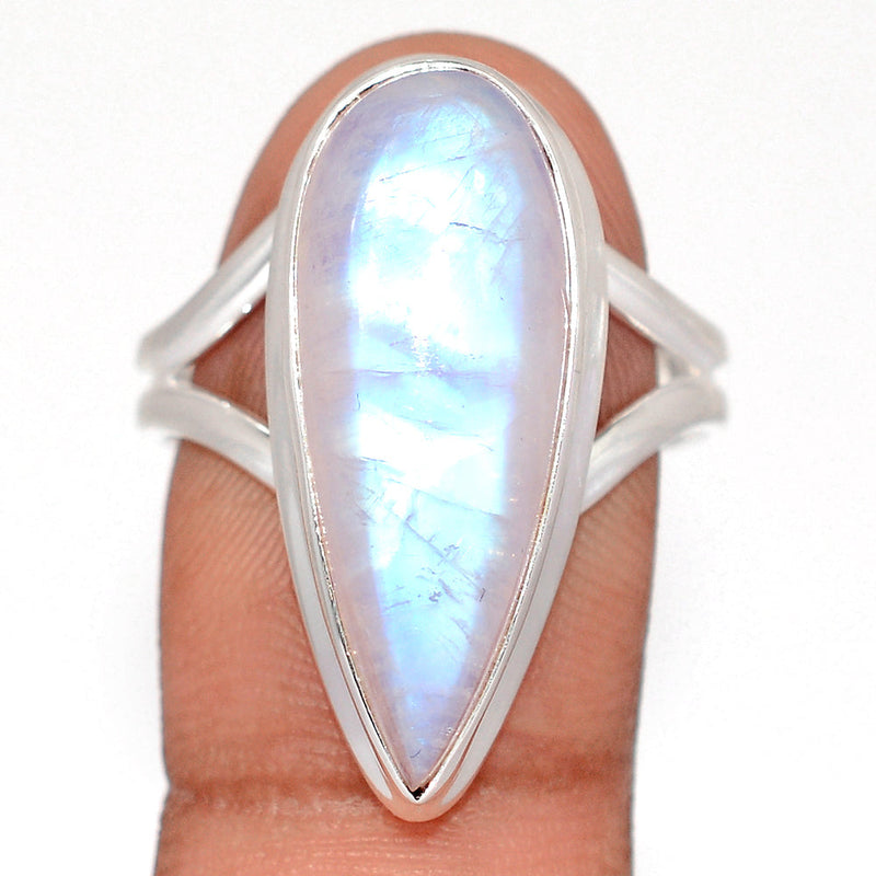 Blue Fire Moonstone Ring - BFMR5047