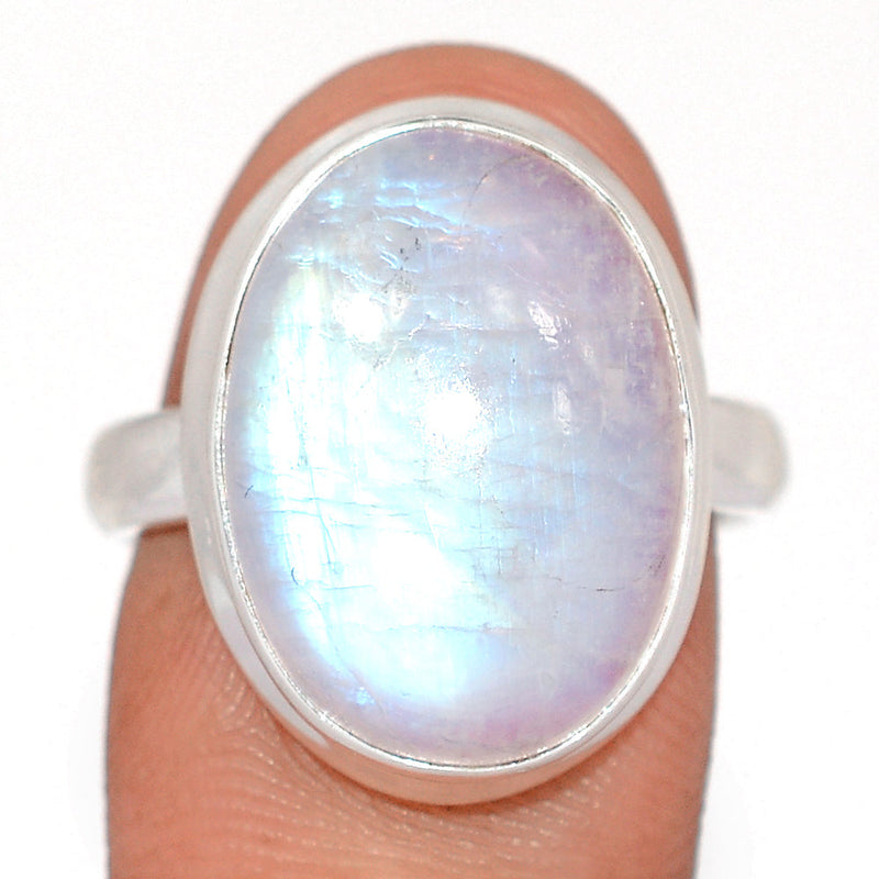 Blue Fire Moonstone Ring - BFMR5049